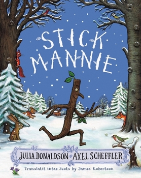 Paperback Stick Mannie [Scots] Book