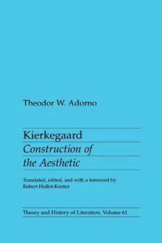 Paperback Kierkegaard: Construction of the Aesthetic Volume 61 Book