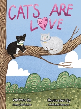 Hardcover Cats Are Love [Large Print] Book