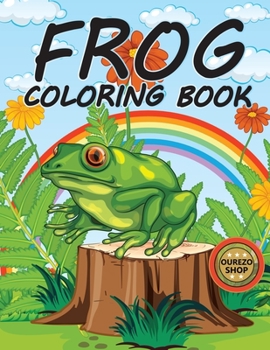 Paperback Frog Coloring Book