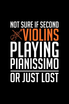 Jokes Orchestra Design Quote Violins Playing Piani: Blank Lined Notebook Journal for Work, School, Office | 6x9 110 page