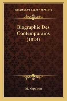 Paperback Biographie Des Contemporains (1824) [French] Book