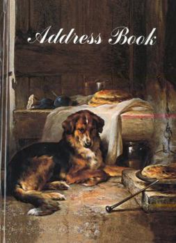 Hardcover Dog Painting Address Book: A History of the Dog in Art Book