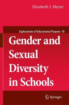 Hardcover Gender and Sexual Diversity in Schools Book