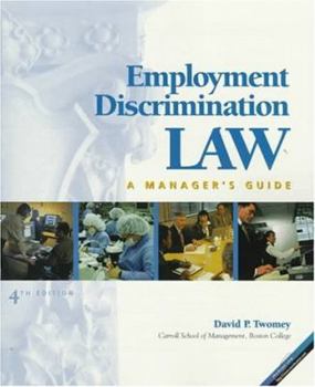 Paperback Employment Discrimination Law: A Manager S Guide Book