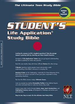 Bonded Leather Student's Life Application Bible-Nlt Book