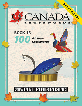 Paperback O Canada Crosswords Book 16 Book