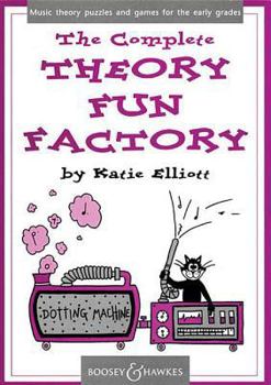 Paperback The Complete Theory Fun Factory: Music Theory Puzzles and Games for the Early Grades Book