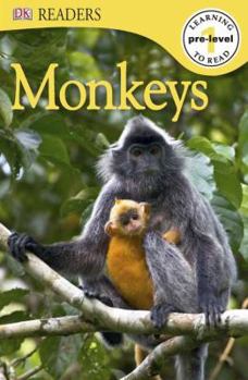 Hardcover DK Readers L0: Monkeys Book