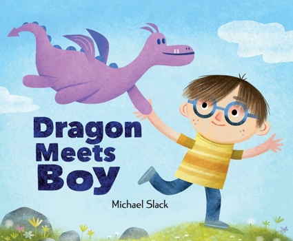Hardcover Dragon Meets Boy Book