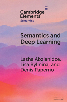 Paperback Semantics and Deep Learning Book