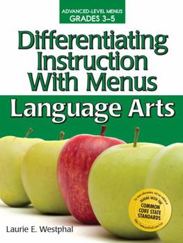 Paperback Differentiating Instruction with Menus: Language Arts (Grades 3-5) Book