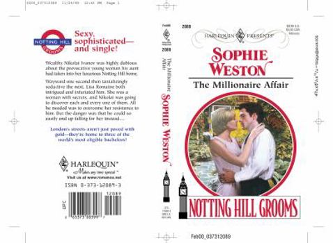 The Millionaire Affair (Harlequin Presents No. 2089) - Book #3 of the Notting Hill Grooms