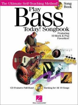 Paperback Play Bass Today! Songbook [With CD] Book