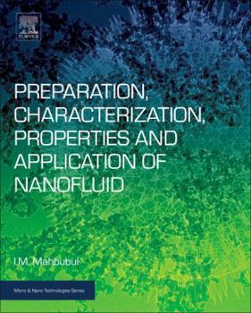 Paperback Preparation, Characterization, Properties, and Application of Nanofluid Book