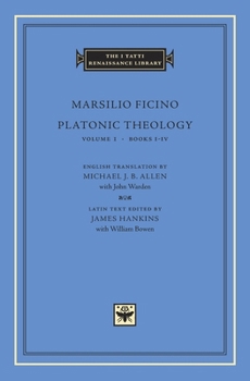 Hardcover Platonic Theology [Latin] Book