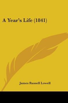 Paperback A Year's Life (1841) Book