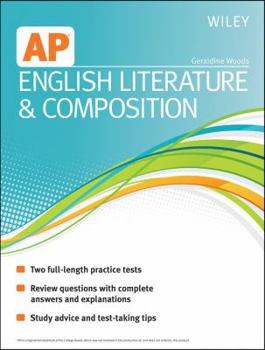 Paperback Wiley AP English Literature & Composition Book