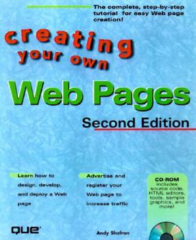 Hardcover Creating Your Own Web Pages Book