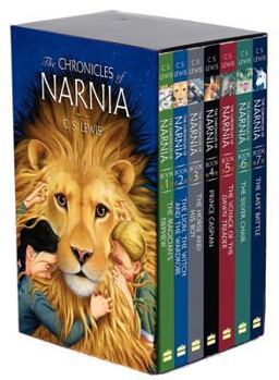 Paperback The Chronicles of Narnia Box Set (Books 1 to 7): The Magician's Nephew, the Lion, the Witch and the Wardrobe, the Horse and His Boy, Prince Caspian, t Book