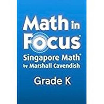 Paperback Hmh Math in Focus, Spanish: Extra Practice Blackline Master B Grade K [Spanish] Book