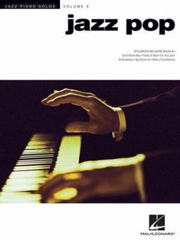 Paperback Jazz Pop: Jazz Piano Solos Series Volume 8 Book