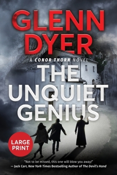 Paperback The Unquiet Genius [Large Print] Book