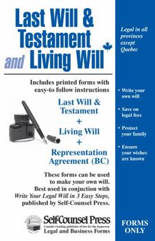 Loose Leaf Last Will & Testament and Living Will (paper forms): Write your Last Will & Testament Book