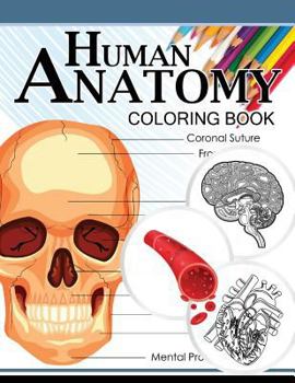 Paperback Human Anatomy Coloring Book: Anatomy & Physiology Coloring Book 3rd Edtion Book