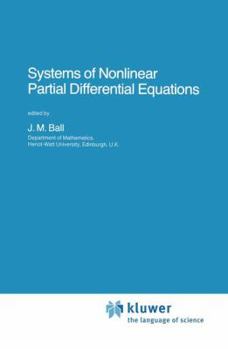 Paperback Systems of Nonlinear Partial Differential Equations Book