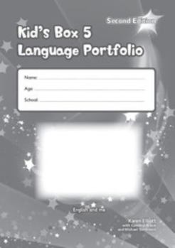 Paperback Kid's Box Level 5 Language Portfolio Book