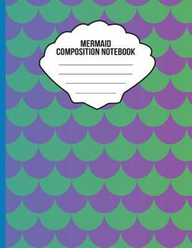 Paperback Mermaid Composition Notebook Book