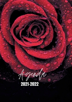 Paperback Agenda Rose 2021-2022: Ann?e 2021-2022 [French] Book