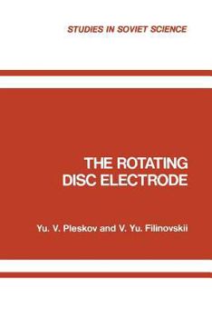 Paperback The Rotating Disc Electrode Book