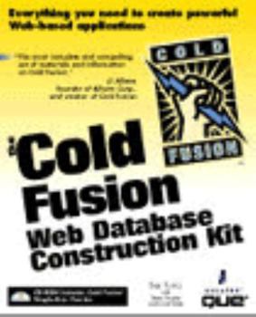Paperback The Cold Fusion Web Database Construction Kit Book
