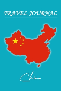 Travel Journal | China | 50 Half Blank Pages |