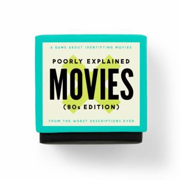 Board Game Mini Poorly Explained Movies - 80s Edition Book