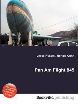 Paperback Pan Am Flight 845 Book