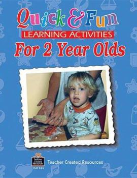 Paperback Quick & Fun Learning Activities for 2 Year Olds Book