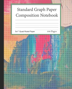 Standard Graph Paper Composition Notebook: Quad Ruled Composition Notebook