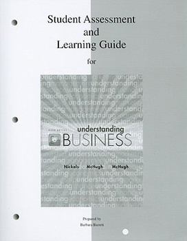 Paperback Student Assessment and Learning Guide for Understanding Business Book