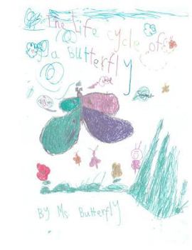 Paperback The Life Cycle of a Butterfly Book