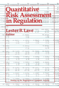 Paperback Quantitative Risk Assessment in Regulation Book