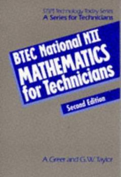 Paperback Btec National N11 Mathematics for Technicians Book