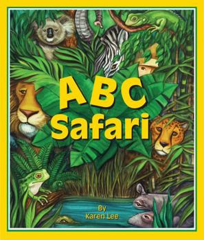 Hardcover ABC Safari Book