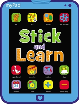 Paperback myPad Stick and Learn Book