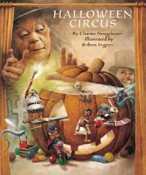Hardcover Halloween Circus Book