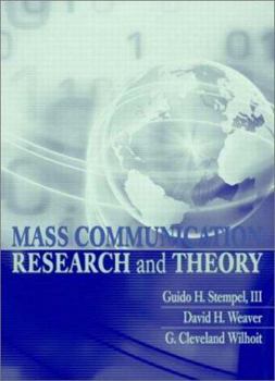 Paperback Mass Communication Research and Theory Book