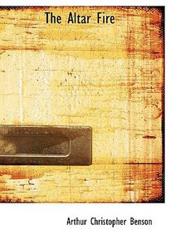 Paperback The Altar Fire [Large Print] Book