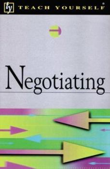 Paperback Teach Yourself Negotiating Book